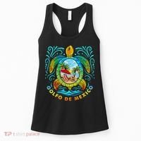 Golfo De Mexico Viva Mexico Gulf Of Mexico Women's Tank Top thumb 0