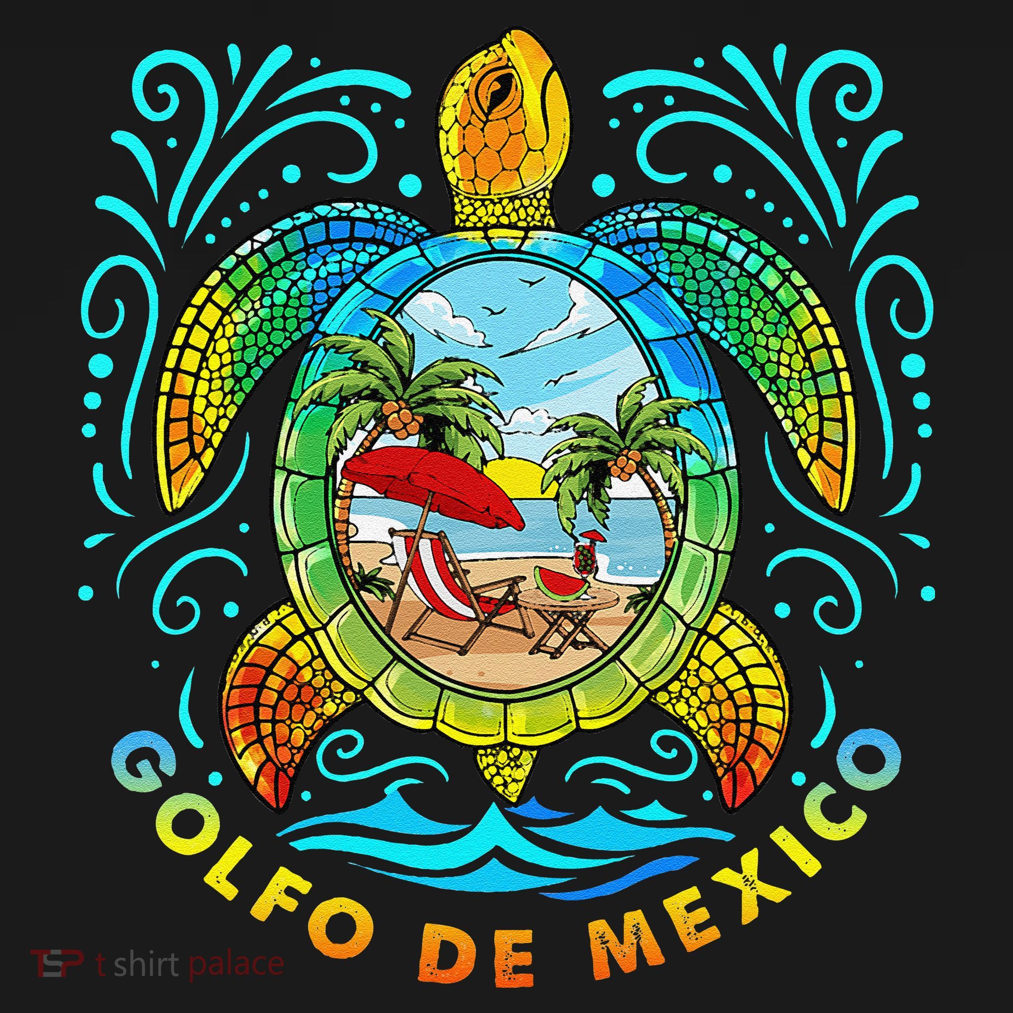 Golfo De Mexico Viva Mexico Gulf Of Mexico Baby Bodysuit