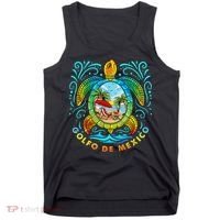 Golfo De Mexico Viva Mexico Gulf Of Mexico Tank Top thumb 0