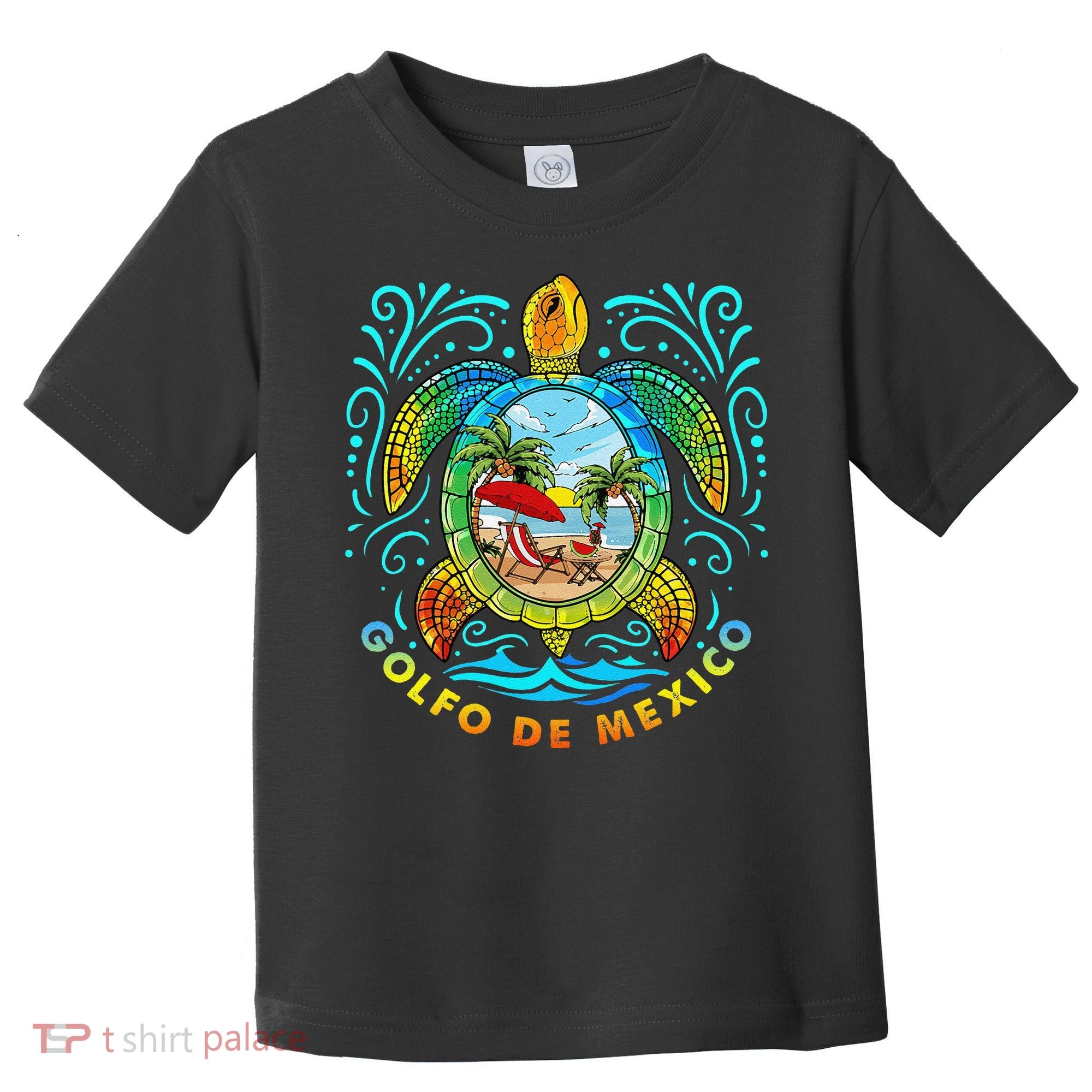 Golfo De Mexico Viva Mexico Gulf Of Mexico Toddler T-Shirt