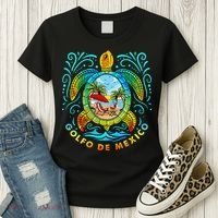 Golfo De Mexico Viva Mexico Gulf Of Mexico Women's T-Shirt thumb 3