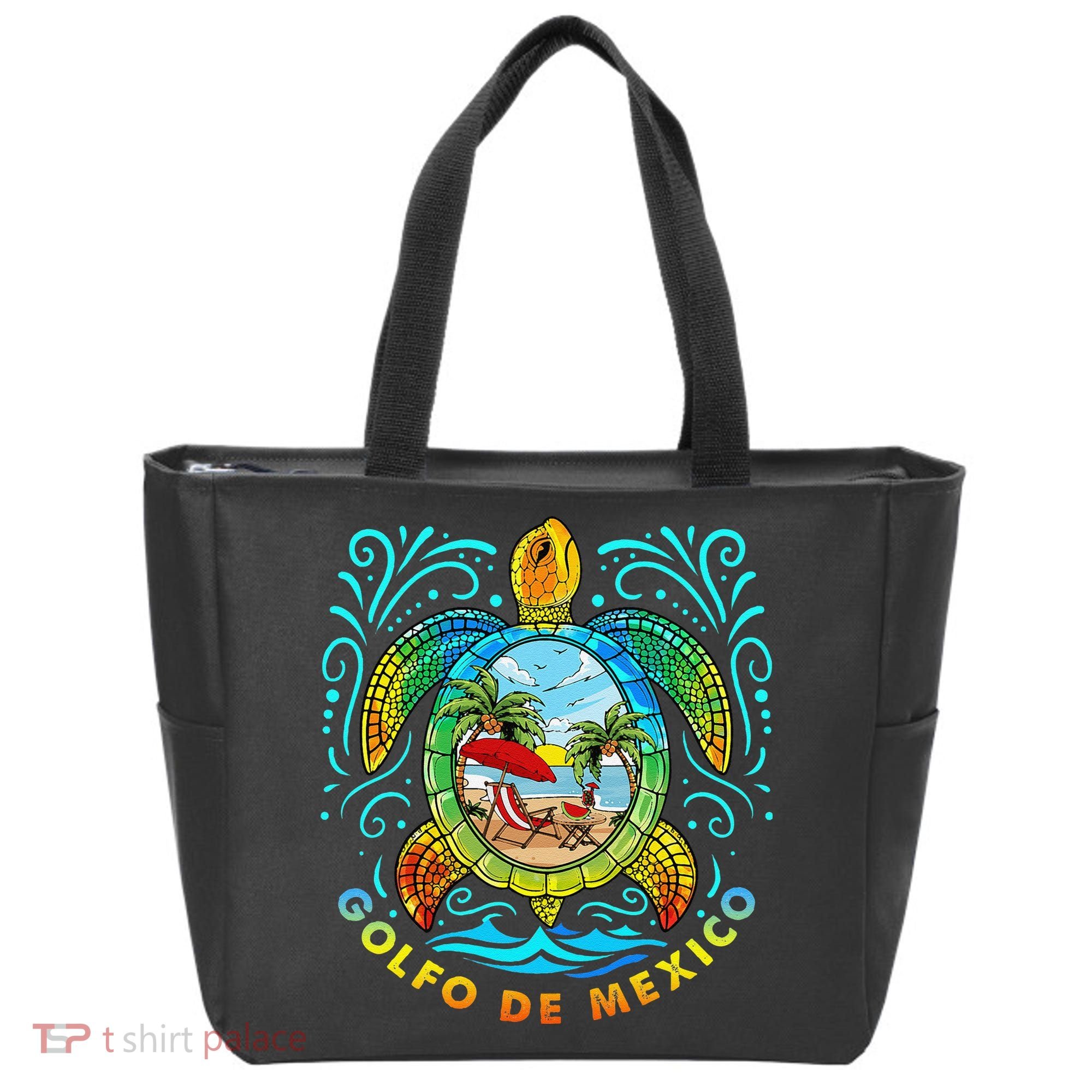 Golfo De Mexico Viva Mexico Gulf Of Mexico Tote Bag