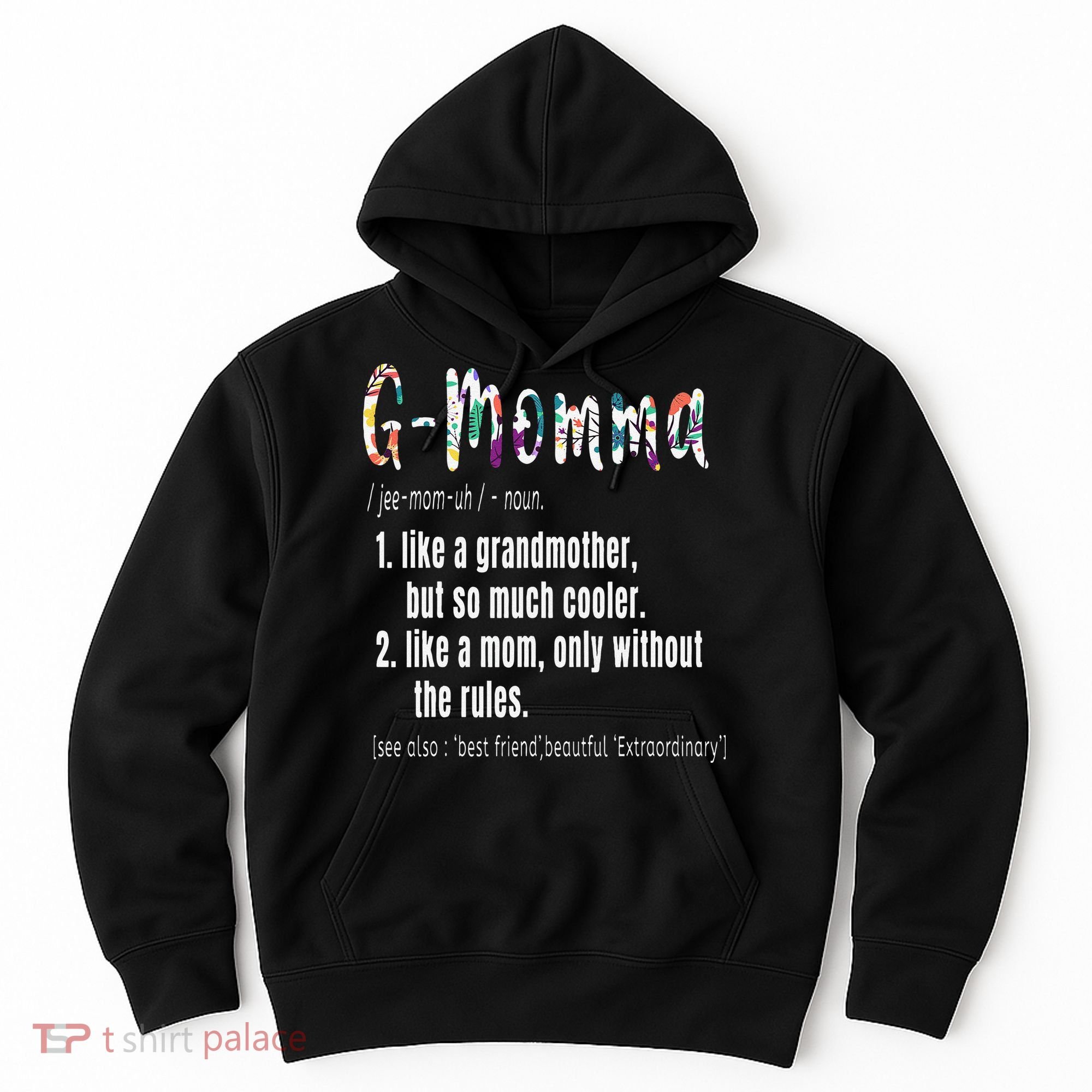 GMomma Definition Mother's Day & Birthday Gift Grandmother Hoodie