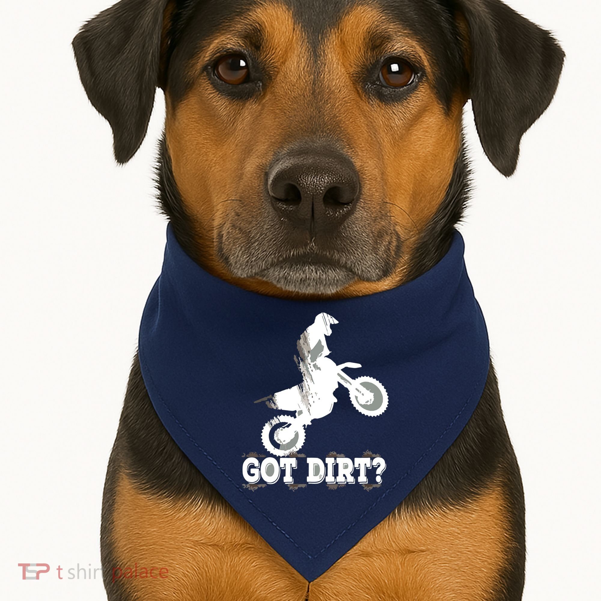Got Dirt Moto Cross Dirt Biking Motorcross Motorcycles USA-Made Doggie Bandana