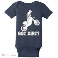 Got Dirt Moto Cross Dirt Biking Motorcross Motorcycles Baby Bodysuit thumb 0