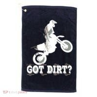 Got Dirt Moto Cross Dirt Biking Motorcross Motorcycles Golf Towel thumb 0