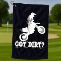 Got Dirt Moto Cross Dirt Biking Motorcross Motorcycles Golf Towel thumb 1