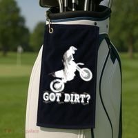 Got Dirt Moto Cross Dirt Biking Motorcross Motorcycles Golf Towel thumb 2