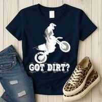 Got Dirt Moto Cross Dirt Biking Motorcross Motorcycles Women's T-Shirt thumb 3
