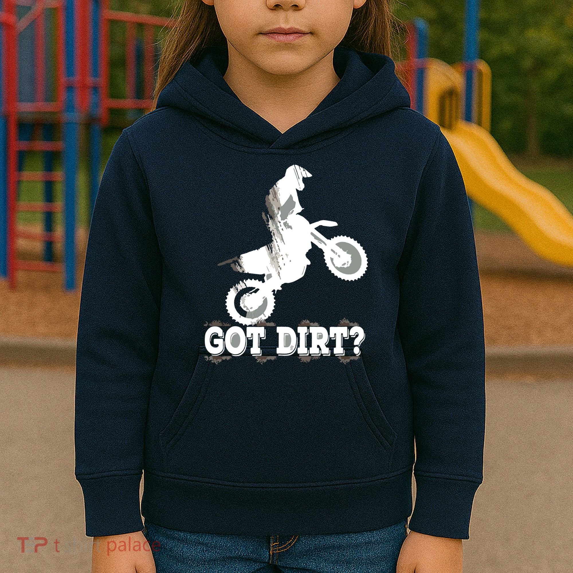 Got Dirt Moto Cross Dirt Biking Motorcross Motorcycles Kids Hoodie