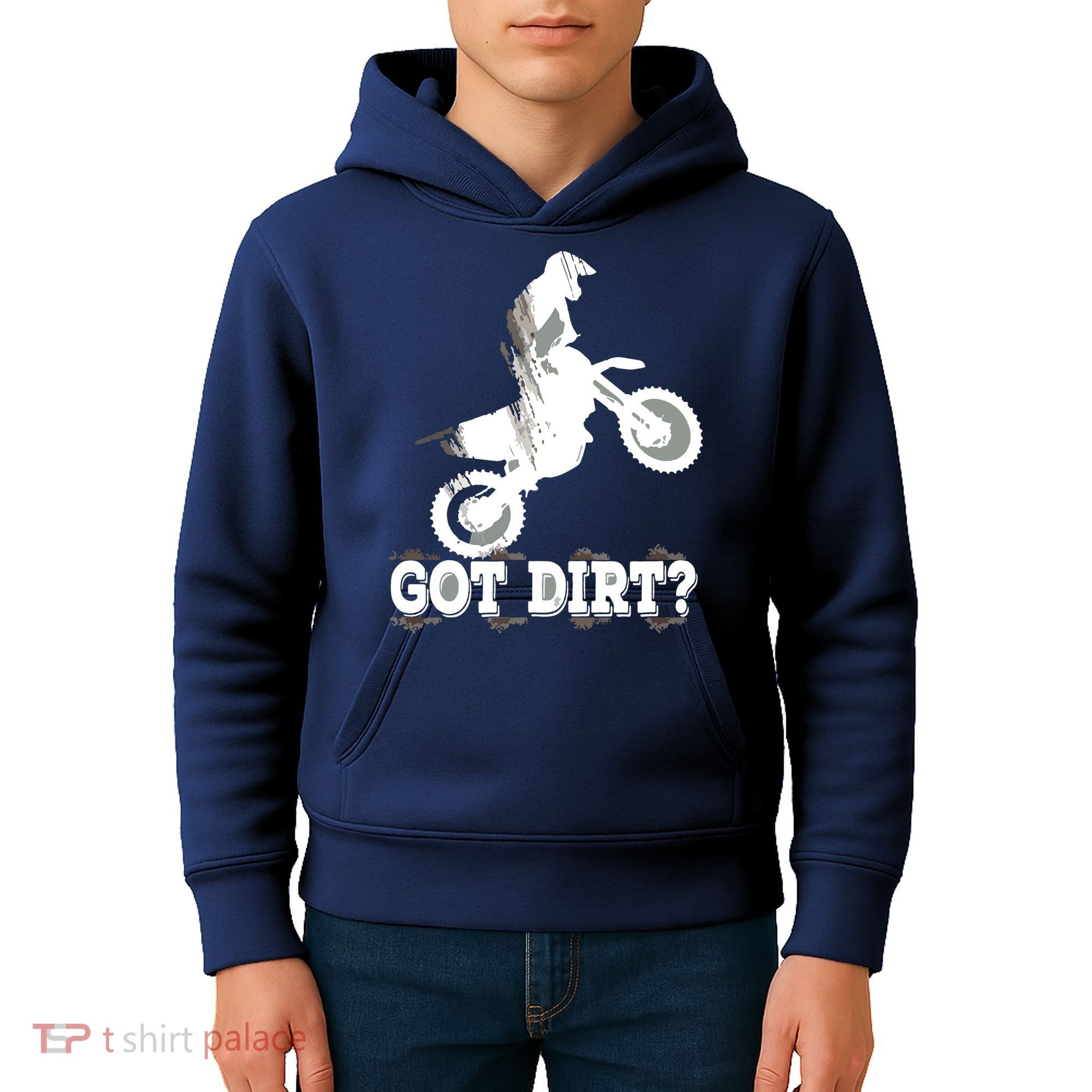 Got Dirt Moto Cross Dirt Biking Motorcross Motorcycles Kids Hoodie