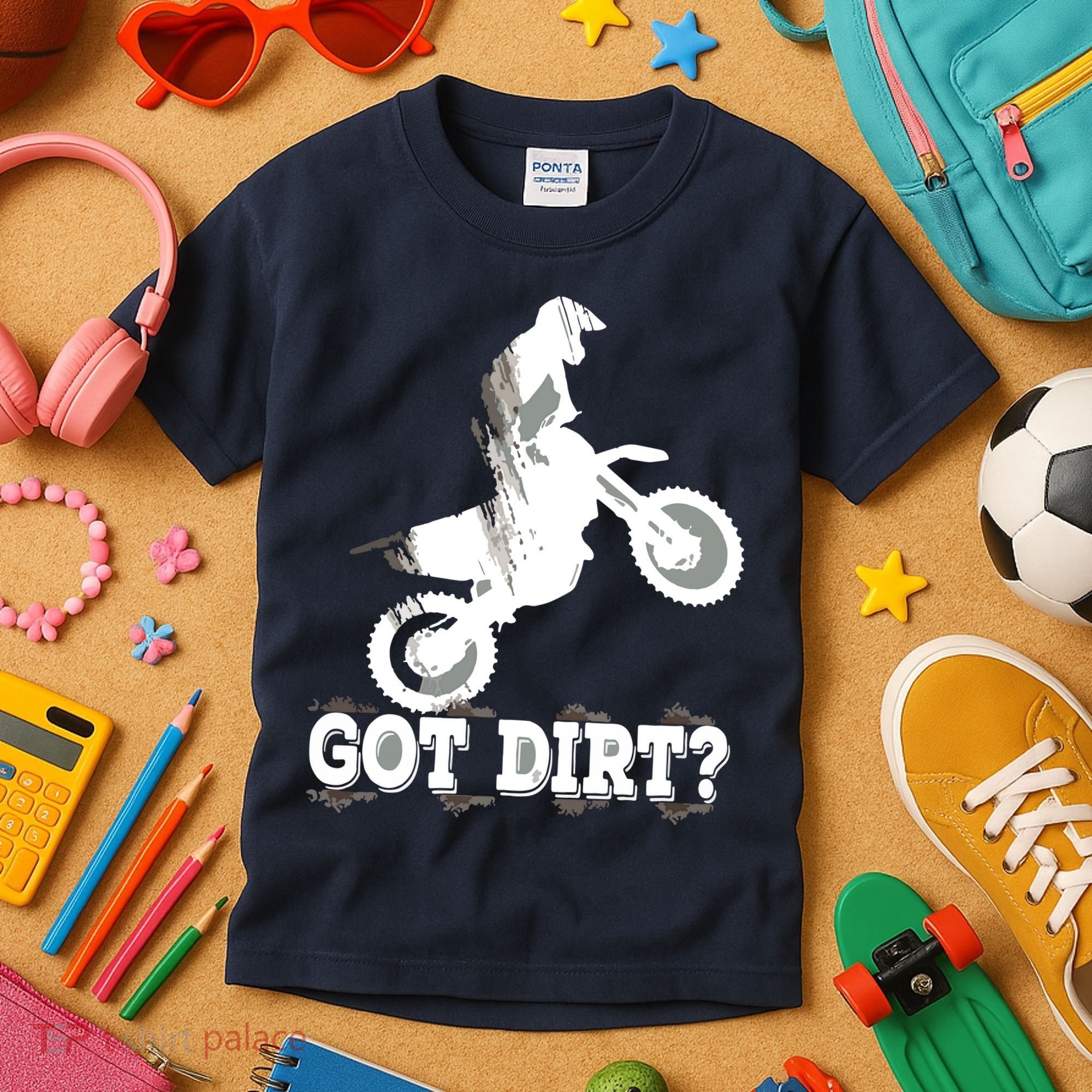 Got Dirt Moto Cross Dirt Biking Motorcross Motorcycles Kids T-Shirt