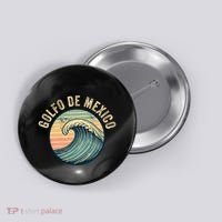 Golfo De Mexico Viva Mexico Gulf Of Mexico Button thumb 0
