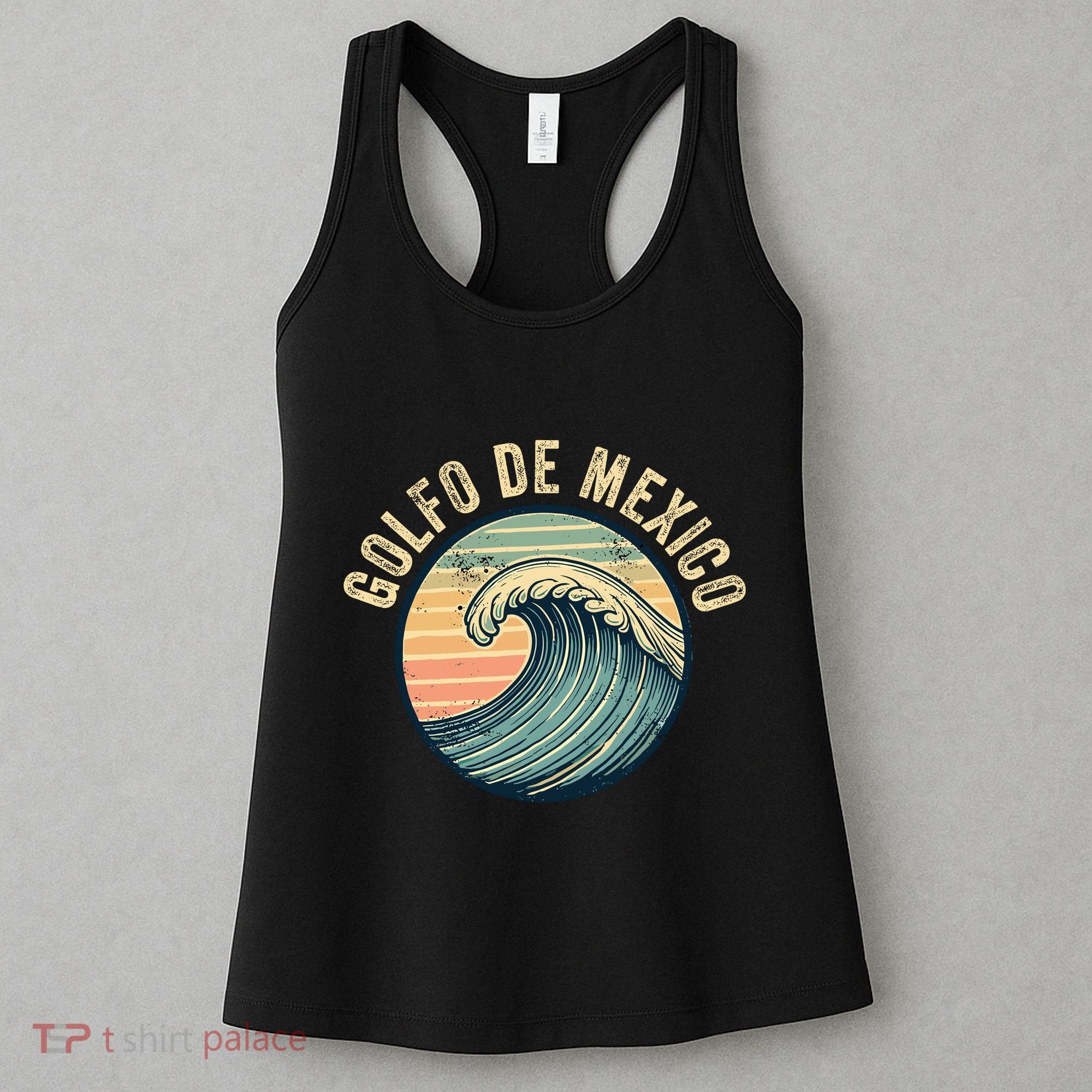 Golfo De Mexico Viva Mexico Gulf Of Mexico Women's Tank Top