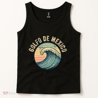 Golfo De Mexico Viva Mexico Gulf Of Mexico Tank Top thumb 2