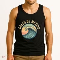 Golfo De Mexico Viva Mexico Gulf Of Mexico Tank Top thumb 3