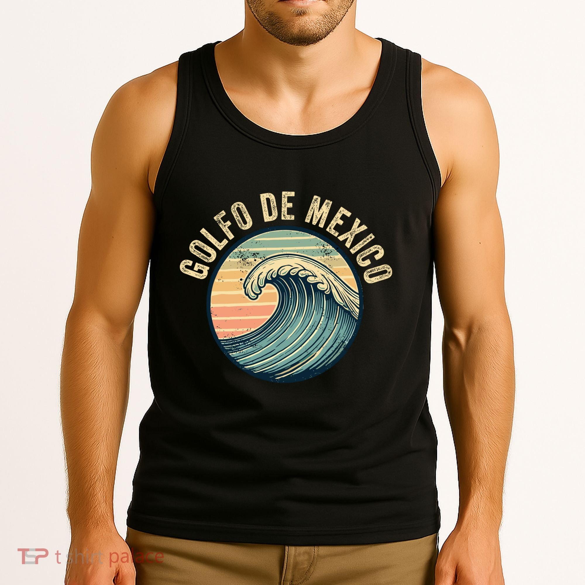 Golfo De Mexico Viva Mexico Gulf Of Mexico Tank Top