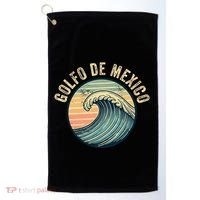 Golfo De Mexico Viva Mexico Gulf Of Mexico Golf Towel thumb 0
