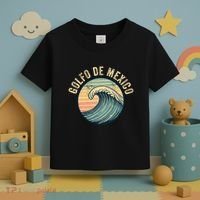 Golfo De Mexico Viva Mexico Gulf Of Mexico Toddler T-Shirt thumb 3