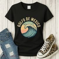 Golfo De Mexico Viva Mexico Gulf Of Mexico Women's T-Shirt thumb 3