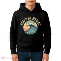 Golfo De Mexico Viva Mexico Gulf Of Mexico Kids Hoodie thumb 4