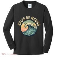 Golfo De Mexico Viva Mexico Gulf Of Mexico Kids Long Sleeve Shirt thumb 0