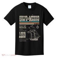 Golfo De MéXico Est 1550 Origin Gulf Of Mexico Kids T-Shirt thumb 0