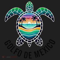 Golfo De Mexico Viva Mexico Gulf Of Mexico Souvenir Hat thumb 2
