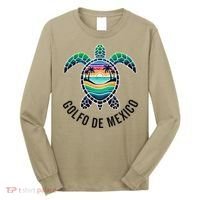 Golfo De Mexico Viva Mexico Gulf Of Mexico Souvenir Long Sleeve Shirt thumb 0