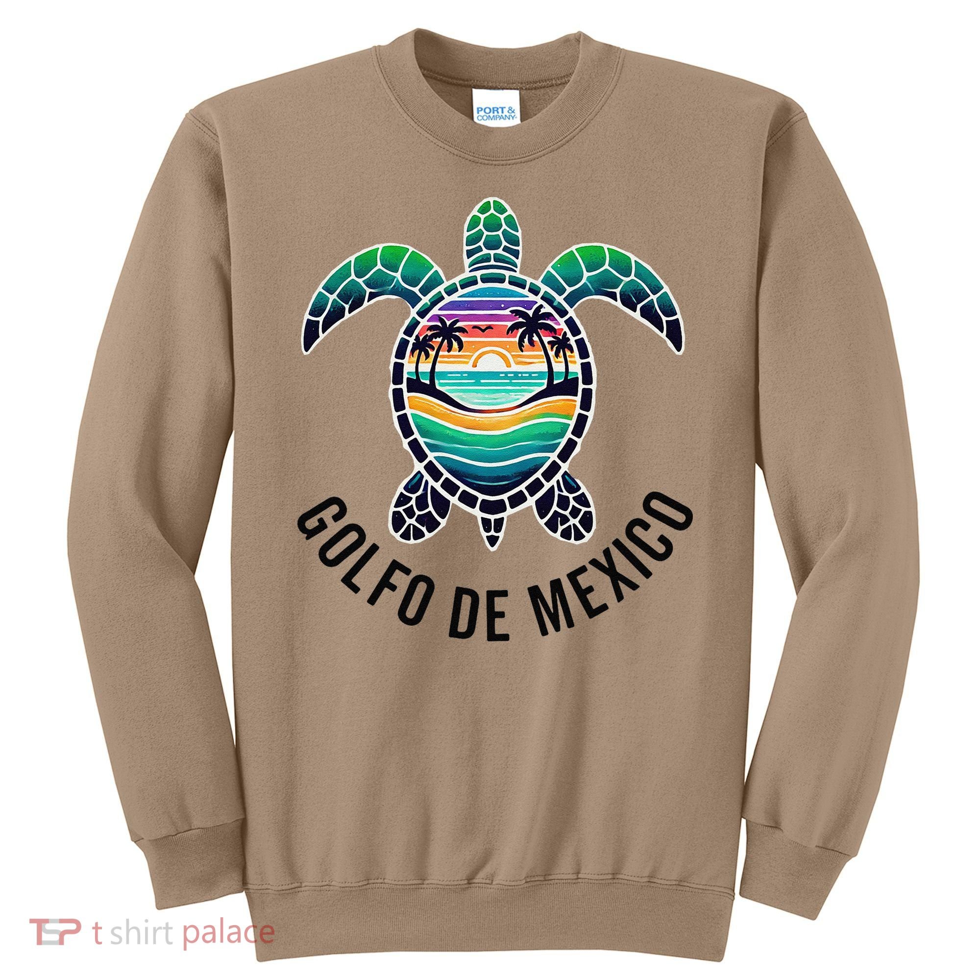 Golfo De Mexico Viva Mexico Gulf Of Mexico Souvenir Sweatshirt