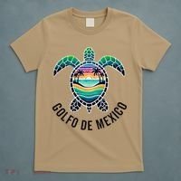 Golfo De Mexico Viva Mexico Gulf Of Mexico Souvenir T-Shirt thumb 5