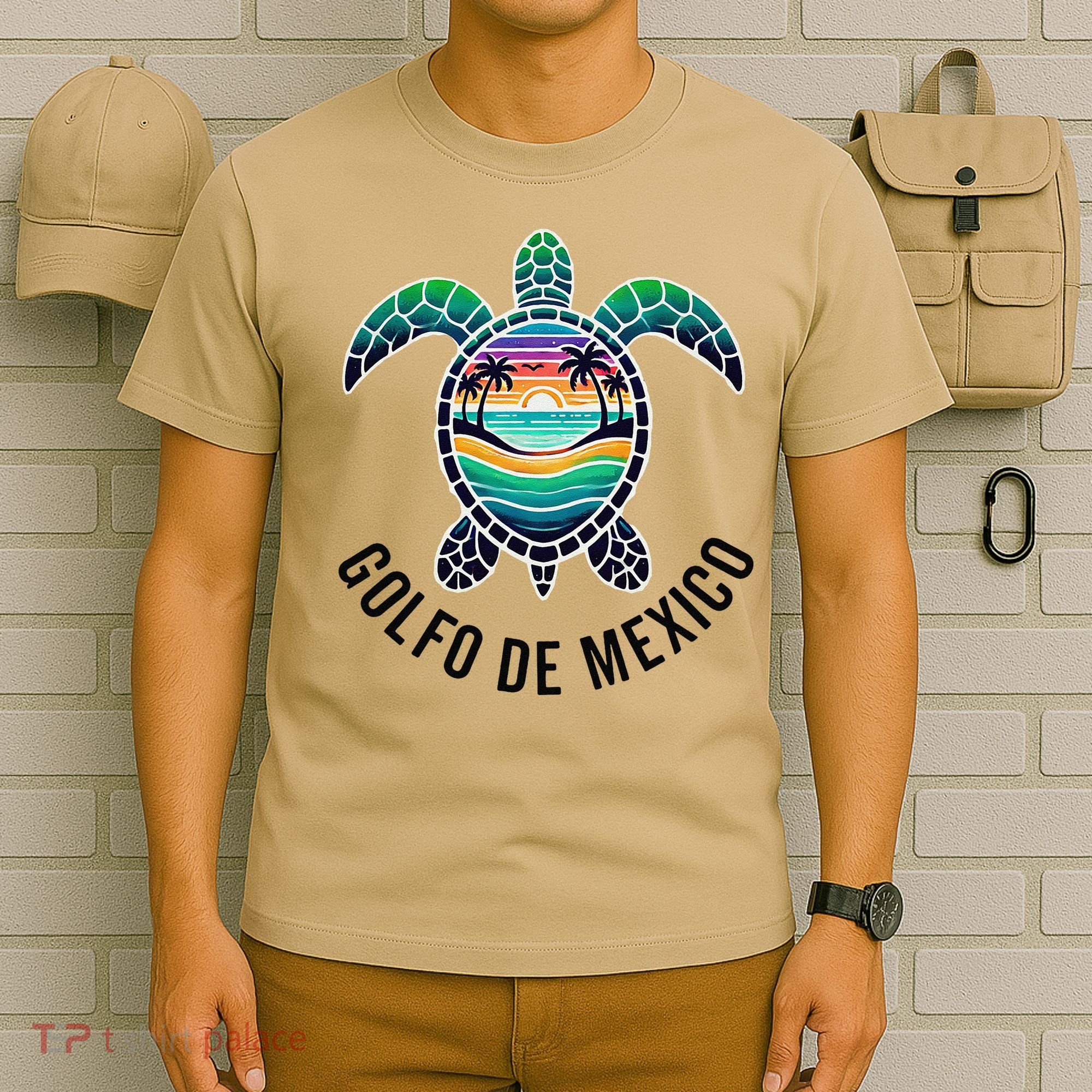 Golfo De Mexico Viva Mexico Gulf Of Mexico Souvenir T-Shirt
