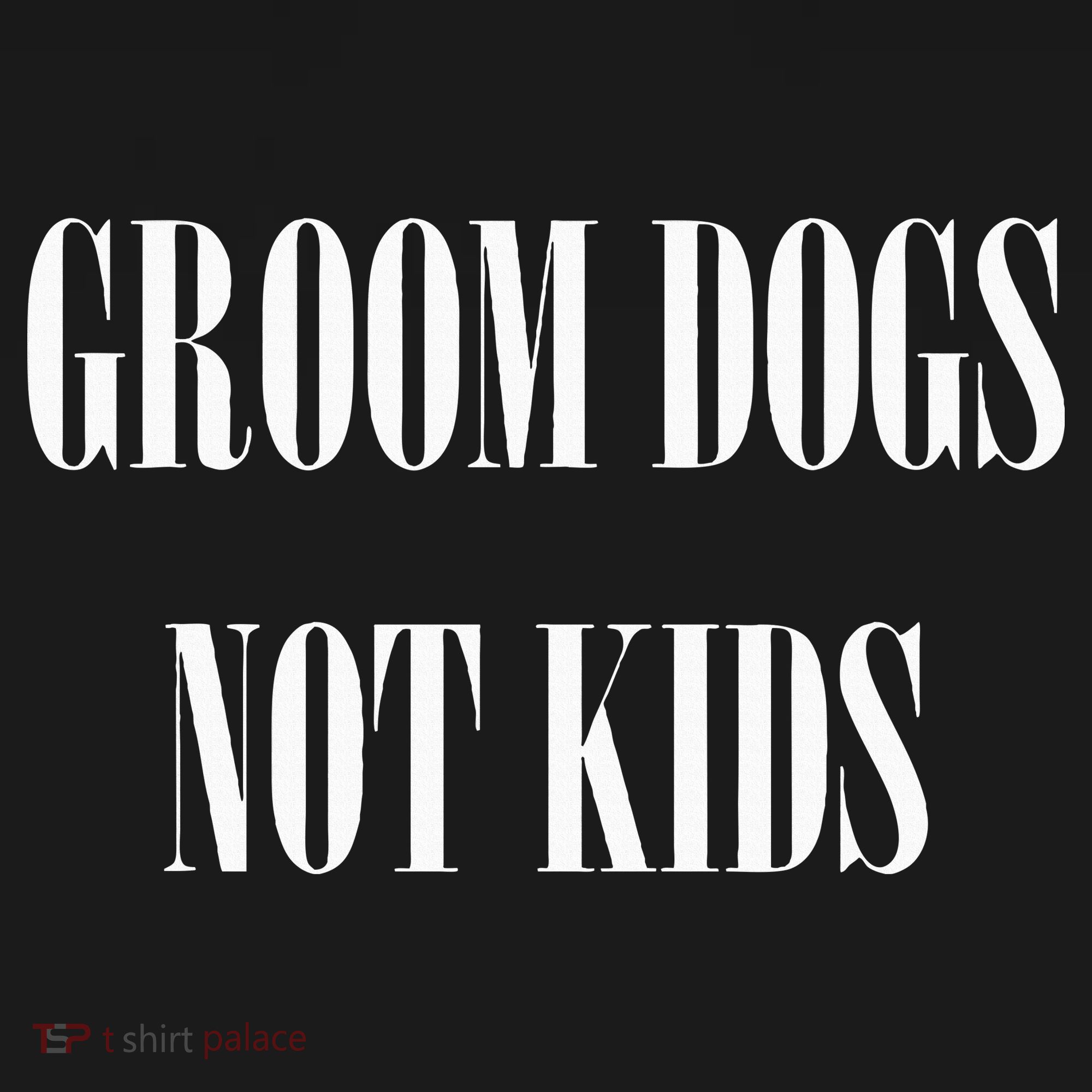 Groom Dogs Not Funny Dog Groomer Pet Women's Tank Top