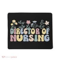Groovy Director Of Nursing Flowers Director Nurse Mousepad thumb 0