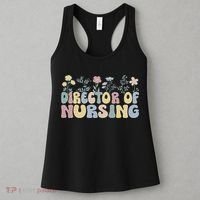 Groovy Director Of Nursing Flowers Director Nurse Women's Tank Top thumb 3