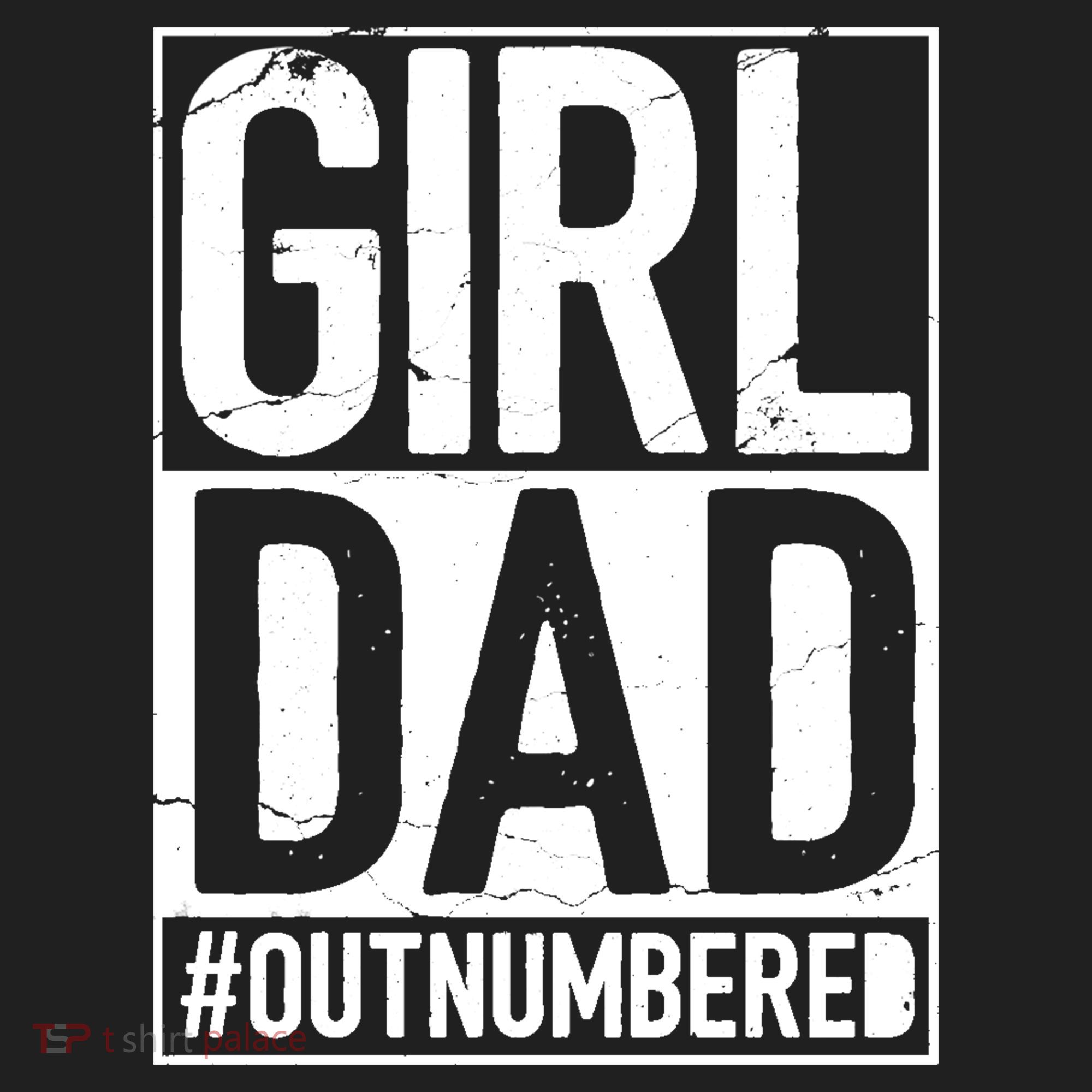 Girl Dad Outnumbered Gift Fathers Day From Wife Daughter Great Gift Beanie