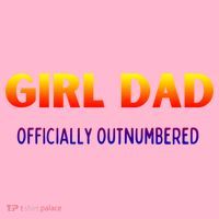 Girl Dad Officially Outnumbered Gift Coaster thumb 2