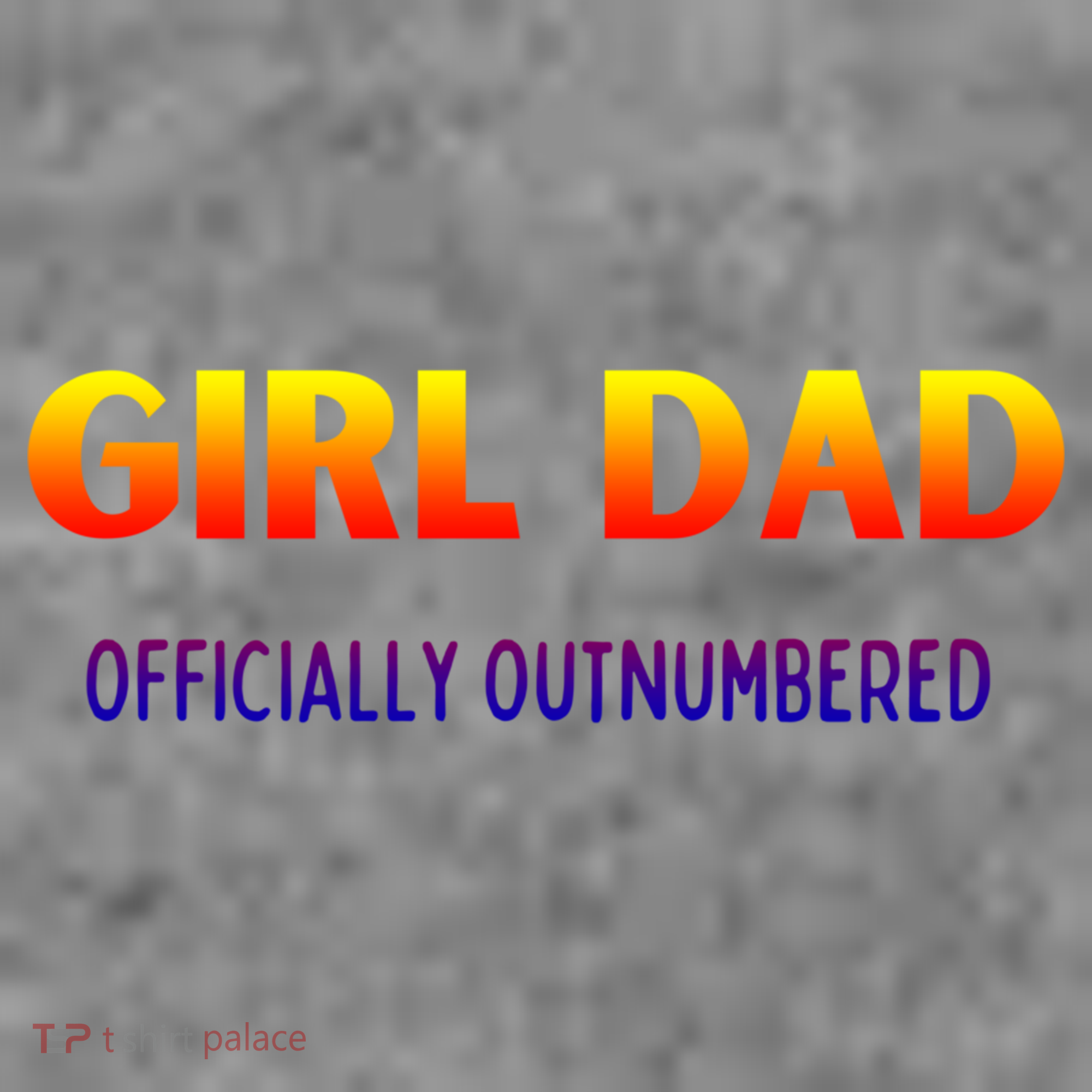 Girl Dad Officially Outnumbered Gift Toddler Hoodie
