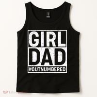 Girl Dad #OutNumbered Tank Top thumb 2