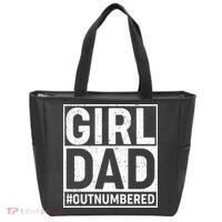 Girl Dad #OutNumbered Tote Bag thumb 0