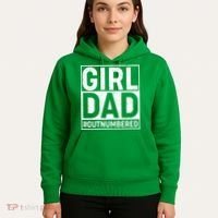 Girl Dad #OutNumbered Hoodie thumb 5