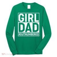 Girl Dad #OutNumbered Long Sleeve Shirt thumb 0