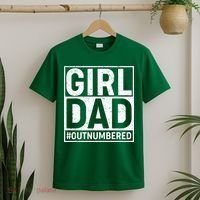Girl Dad #OutNumbered T-Shirt thumb 2