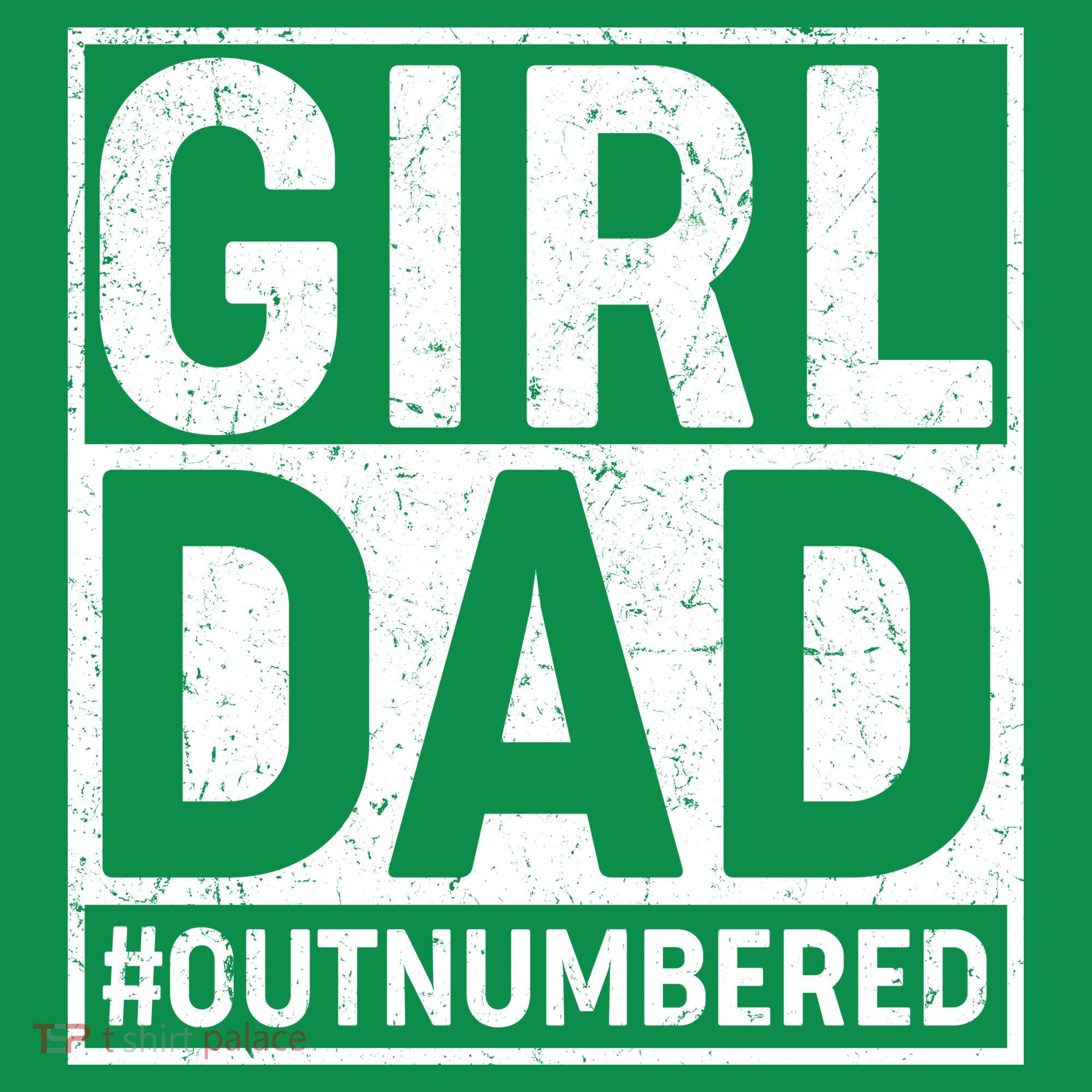 Girl Dad #OutNumbered Kids Sweatshirt