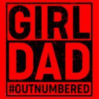 Girl Dad #OutNumbered Santa Hat thumb 1