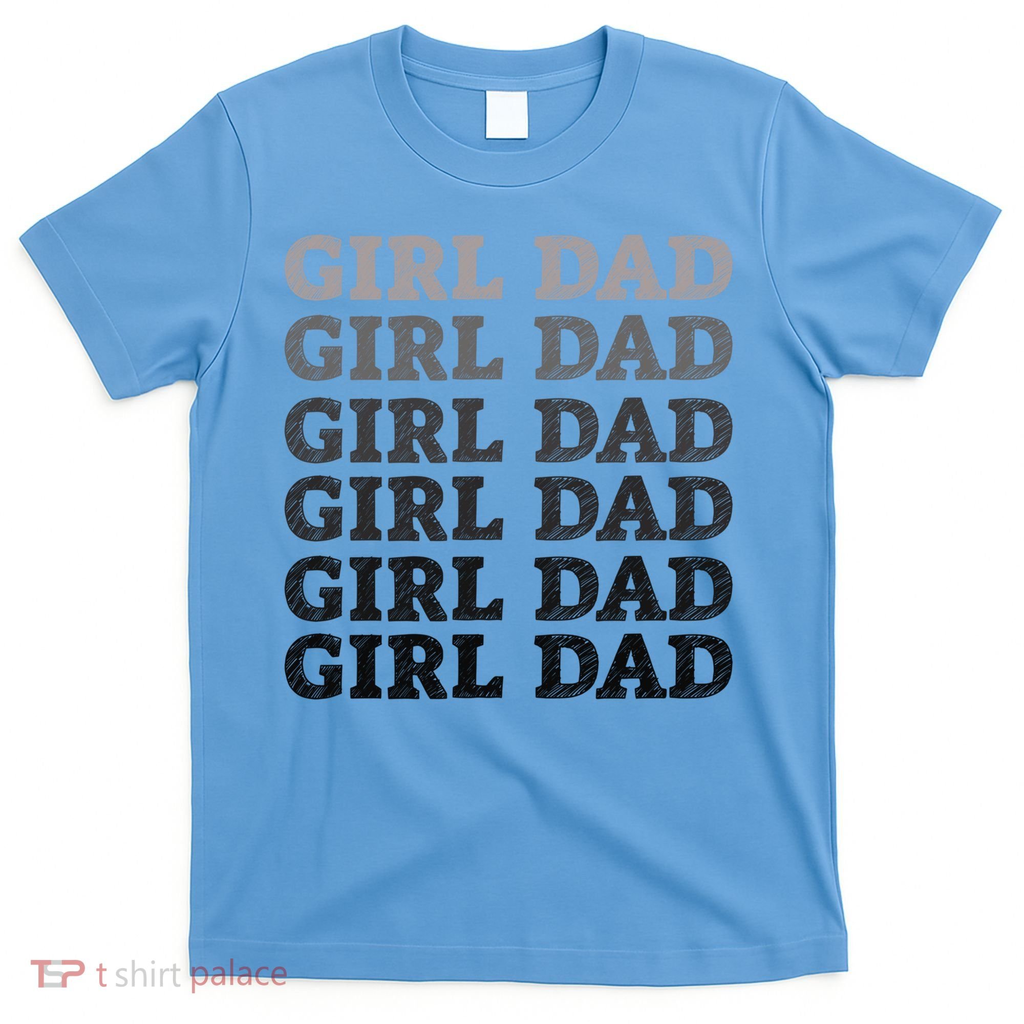 Girl Dad Outnumbered Proud New Father Gift T-Shirt