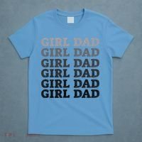 Girl Dad Outnumbered Proud New Father Gift T-Shirt thumb 4