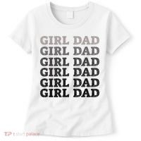 Girl Dad Outnumbered Proud New Father Gift Women's T-Shirt thumb 0