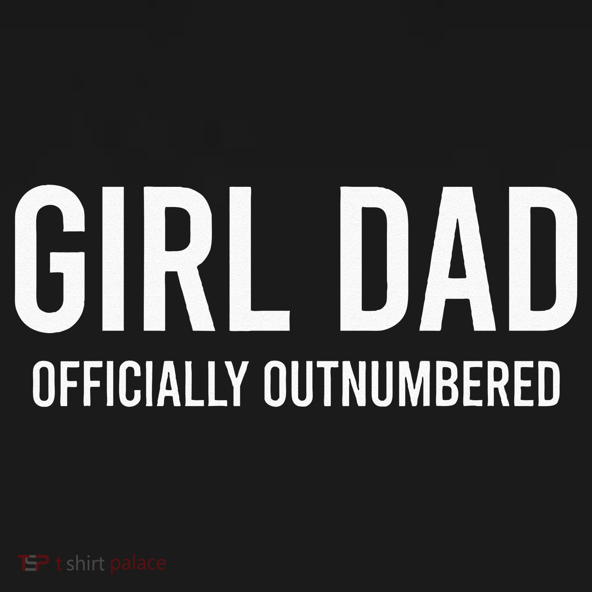 Girl Dad Officially Outnumbered Funny Kids Sweatshirt