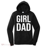 Girl Dad Pocket Print Daddy Papa Father's Day Women's Hoodie thumb 0